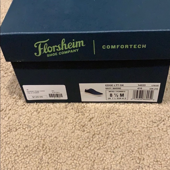 Florsheim slip on sneaker. Size 8 1/2 - Picture 4 of 4